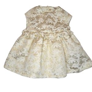 carters gold dress Carter's | Dresses | Metallic Holiday Party Baby Girl 8m Nwt Christmas friendsfamily